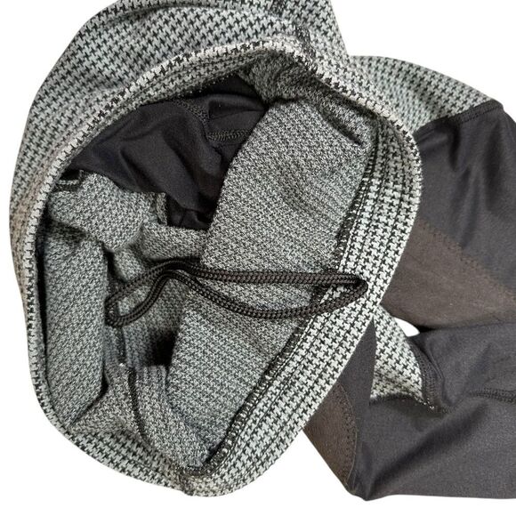 Kerrits Kids Black & Grey Houndstooth Equestrian Breeches Pants - Picture 6 of 8